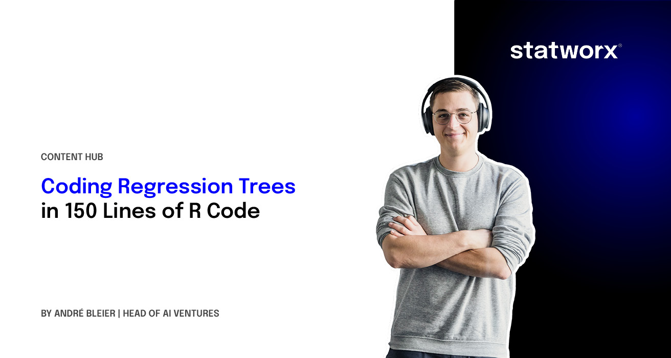 Coding Regression trees in 150 lines of R code