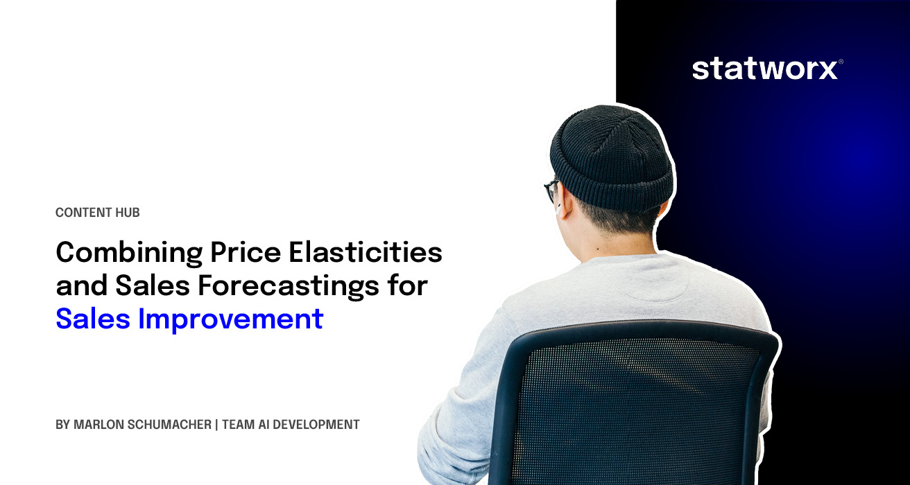 Combining Price Elasticities and Sales Forecastings for Sales Improvement