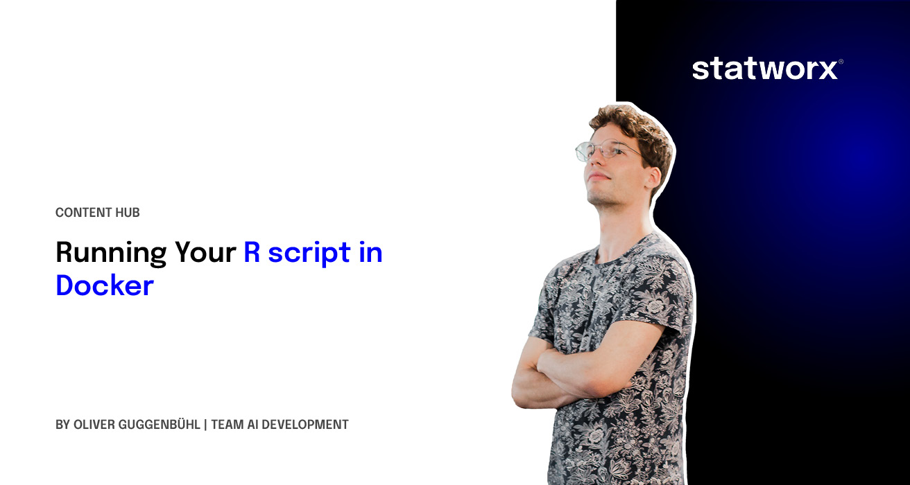 Running your R script in Docker