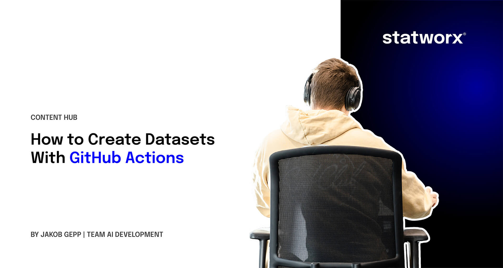 How to Create Datasets With GitHub Actions