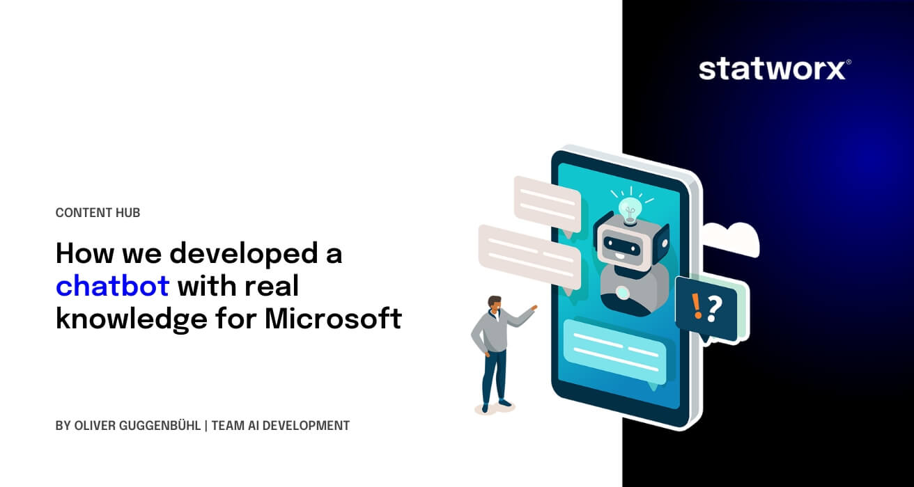 How we developed a chatbot with real knowledge for Microsoft