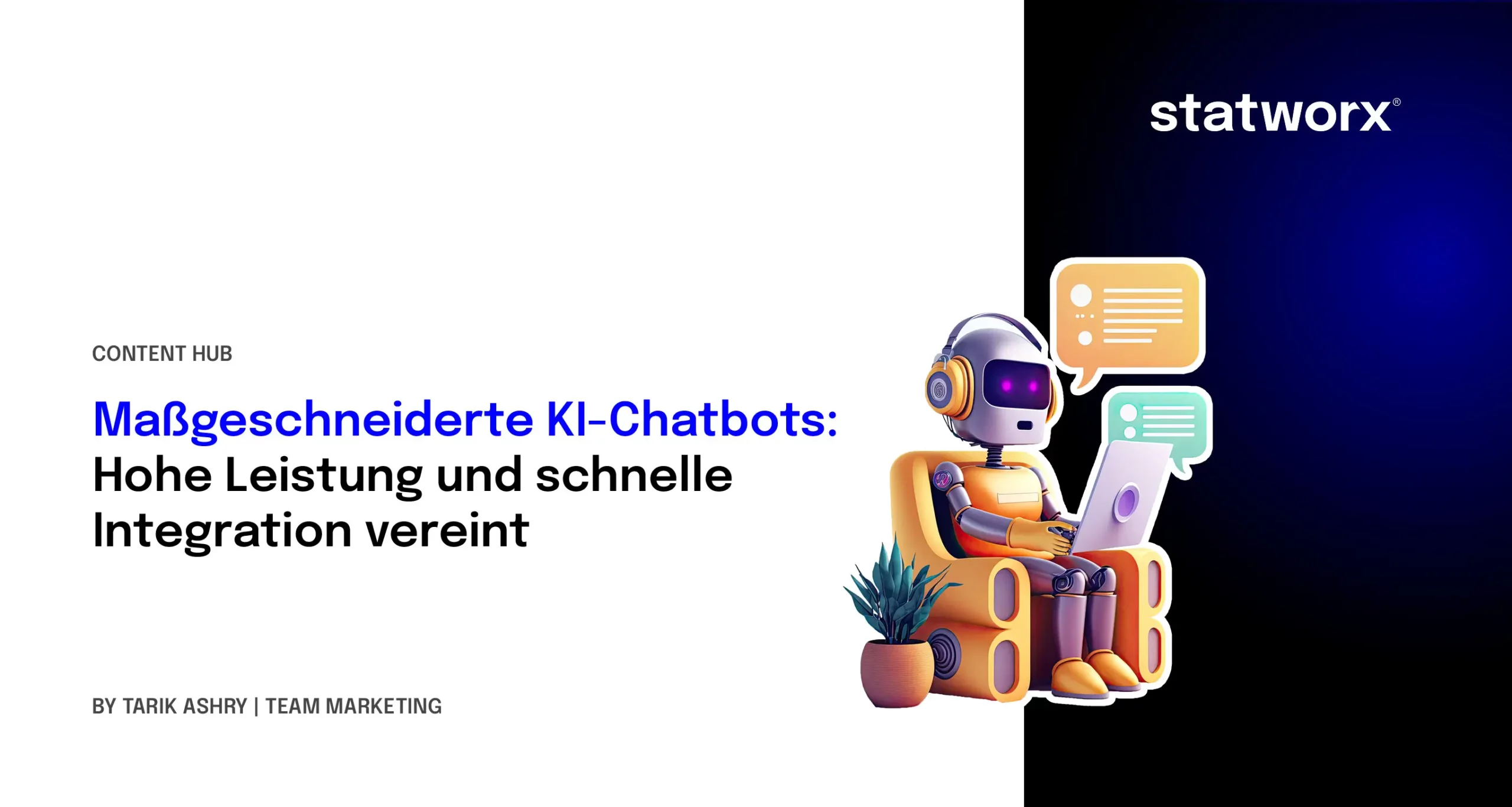 Maßgeschneiderte KI-Chatbots: Hohe Leistung und schnelle Integration vereint